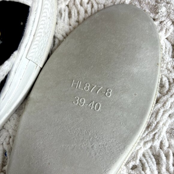 Dior Walk'n'Dior Women's Sneakers Black/White Canvas Sz 7‎ (39-40) Low Top Shoes - Picture 12 of 12